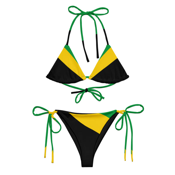 String-Bikini mit JA-Flagge