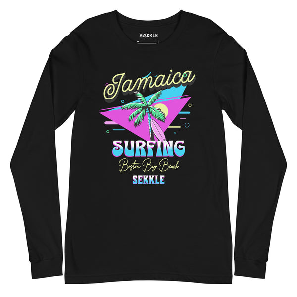 Jamaica Surfing Langarm-T-Shirt