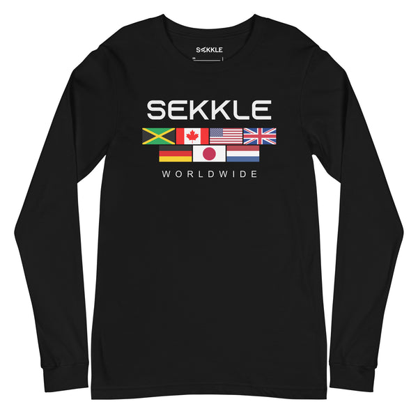 Sekkle Worldwide Langarm-T-Shirt