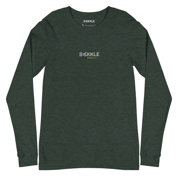 Sekkle JA besticktes LS-T-Shirt