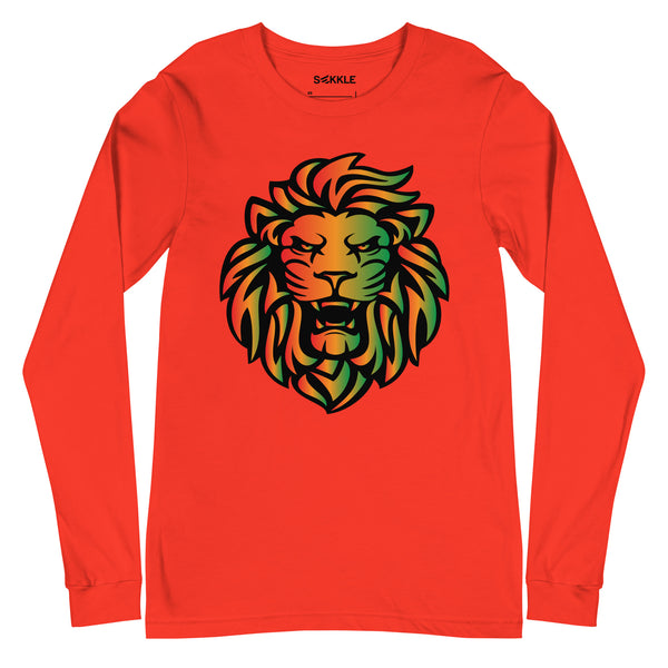 Sekkle Core Ras Lion Langarm-T-Shirt
