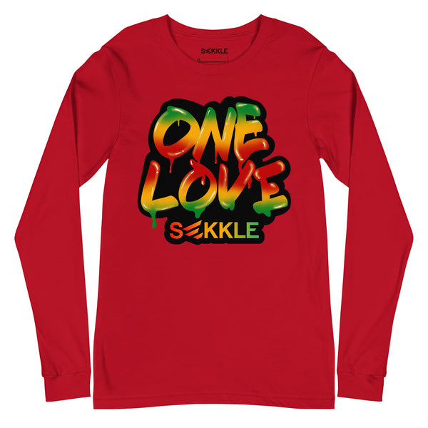 One Love Langarm-T-Shirt