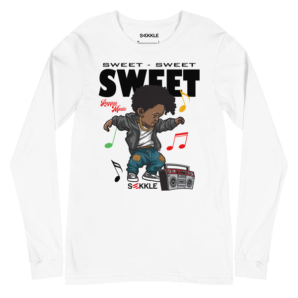 Süßes Reggae-Musik-LS-T-Shirt