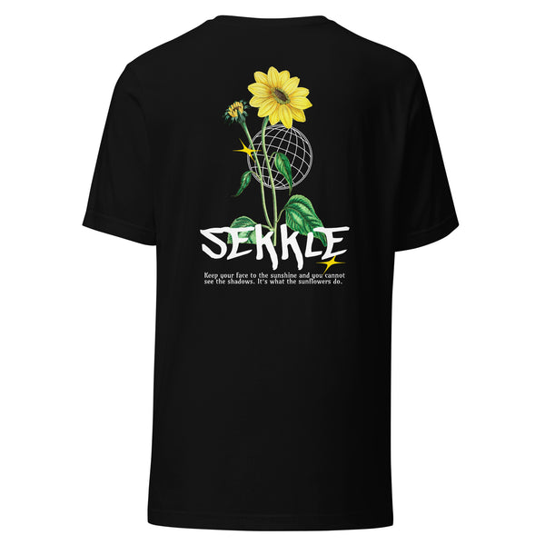 Sonnenblumen-Welt-T-Shirt