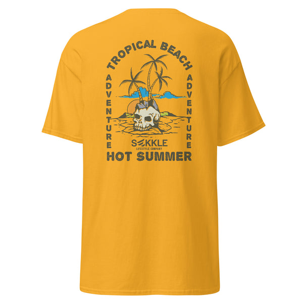 Tropischer Strand FB T-Shirt