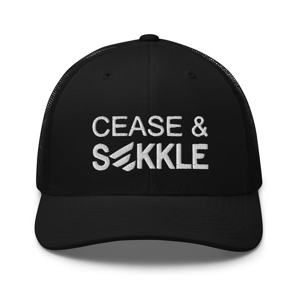 Cease &amp; Sekkle Trucker-Kappe