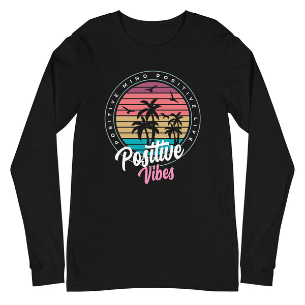 Positive Vibes LS-T-Shirt