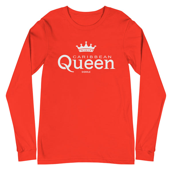 Karibisches Königin-LS-T-Shirt