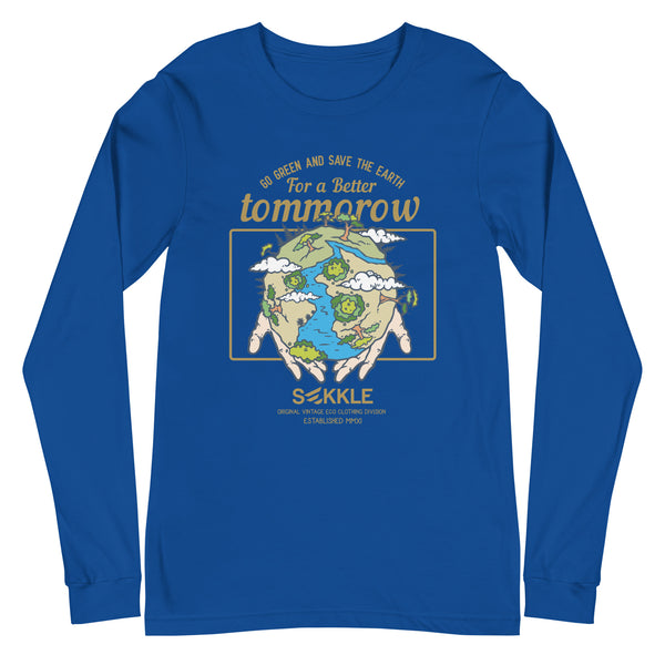 Retten Sie das Erde LS-T-Shirt