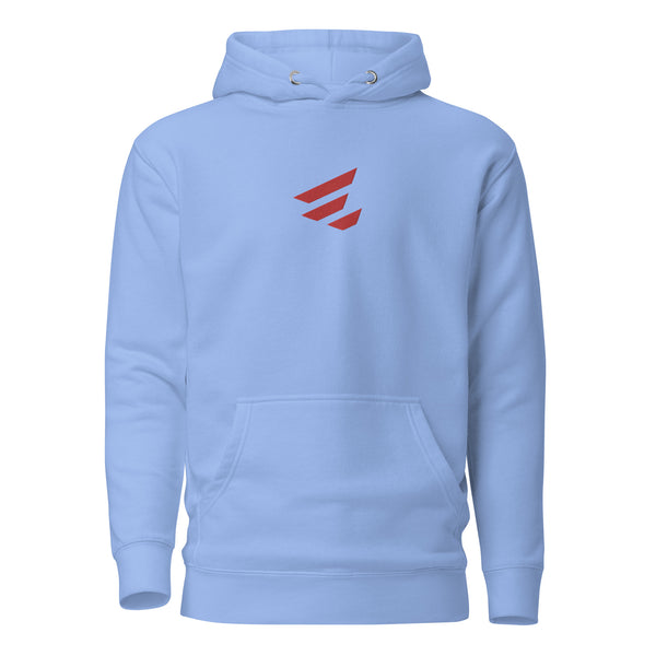 Hoodie mit Symbolstickerei