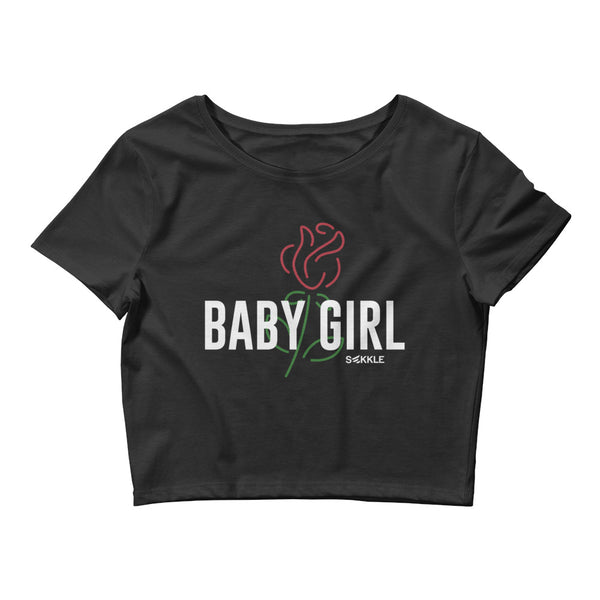 Crop-T-Shirt für Baby-Mädchen-Frauen