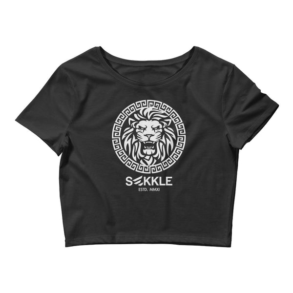 Crop-T-Shirt für Damen von Core Lion