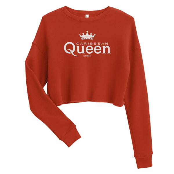 Crop-Sweatshirt der karibischen Königin